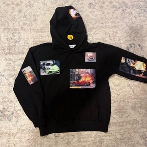 Anti Social Social Club “Totaled” Hoodie — Black — Size M BNWT